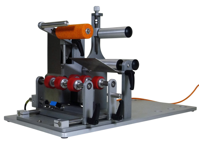 Aplicador de Etiquetas para Botellas GoDEX AG1000F – Versátil, de Escritorio y Preciso