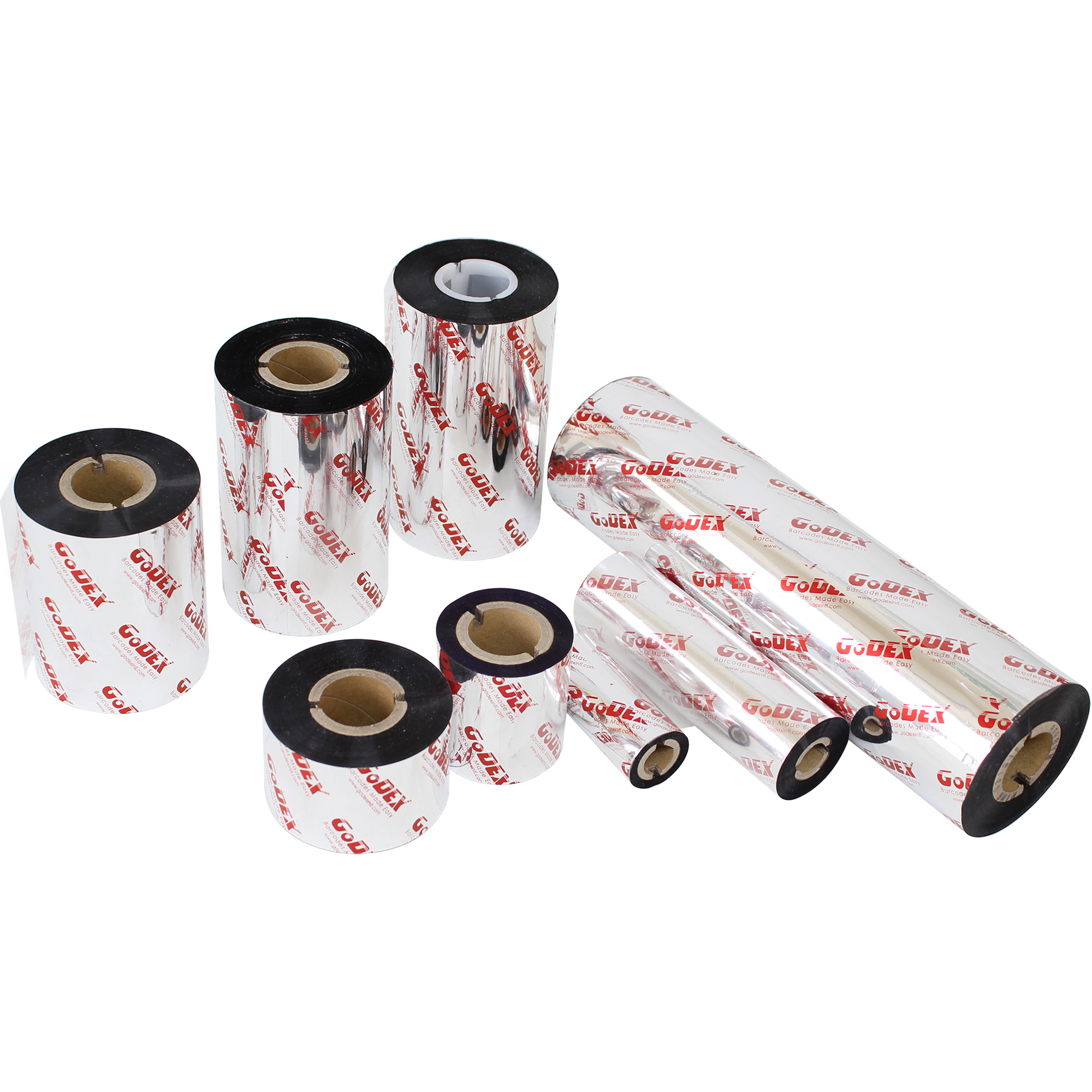 Cintas GoDEX de Cera (Wax Ribbons) – Económicas y Versátiles para Impresión General