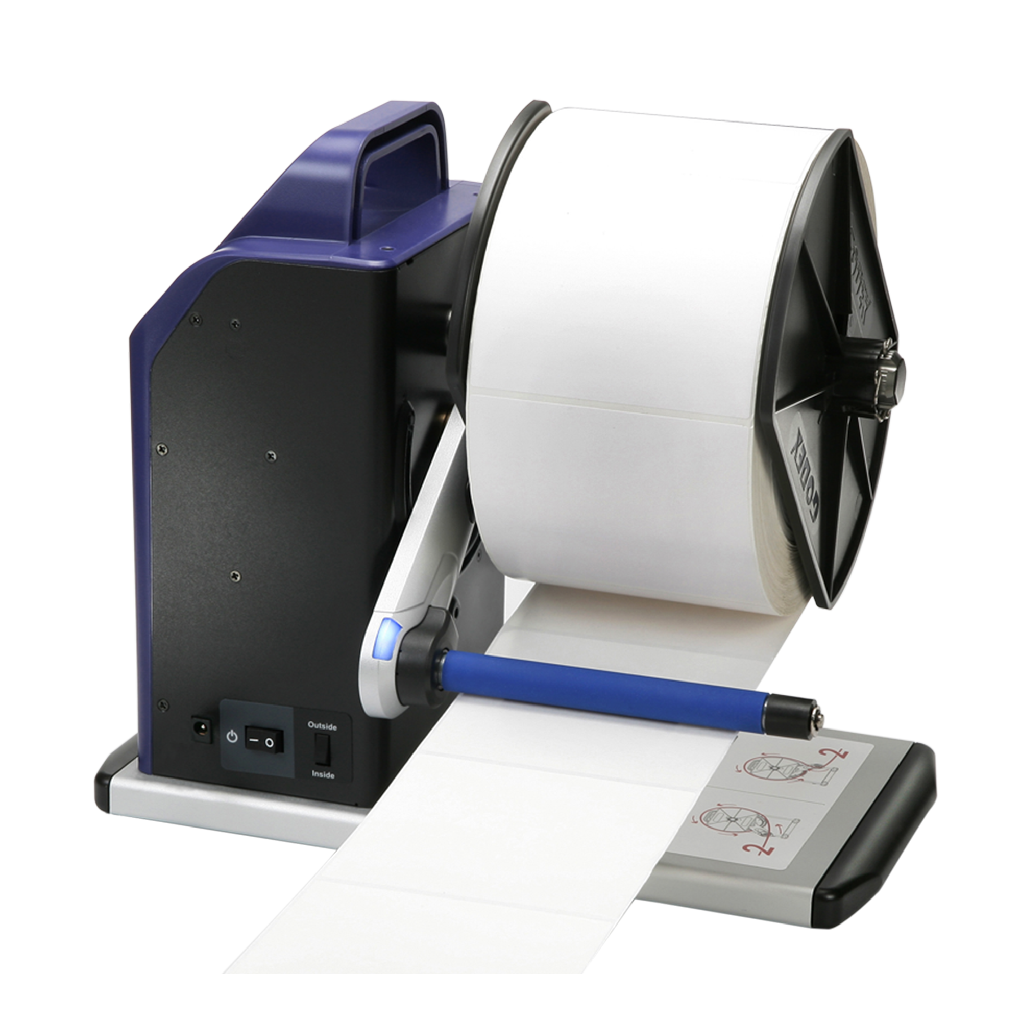 Rebobinadores y Desbobinadores GoDEX T10C - GoDEX T20C - GoDEX T30C – Para Impresoras a Color, Núcleo Ajustable